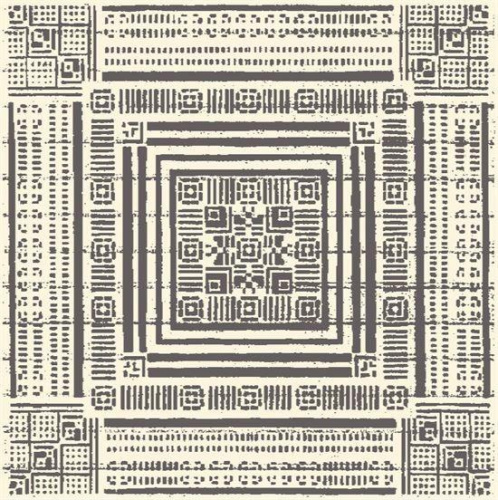 SOFT LOLO šedý - čtverec | 133x133