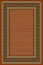 STANDARD Apium brick red - obdelník | 60x120