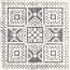 SOFT MOMO šedý - čtverec | 200x200