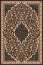 STANDARD Persea black - obdelník | 230x340