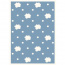 SOFT STIAL modrý - obdélník | 80x150