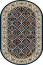 STANDARD Tamir navy blue - ovál | 120x170